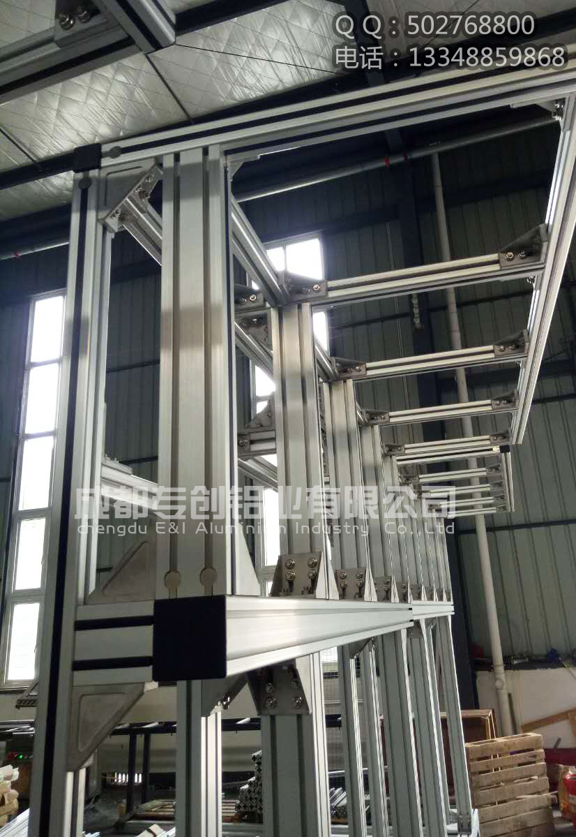 拼接屏框架鋁型材配件 拼接屏框架鋁型材配件